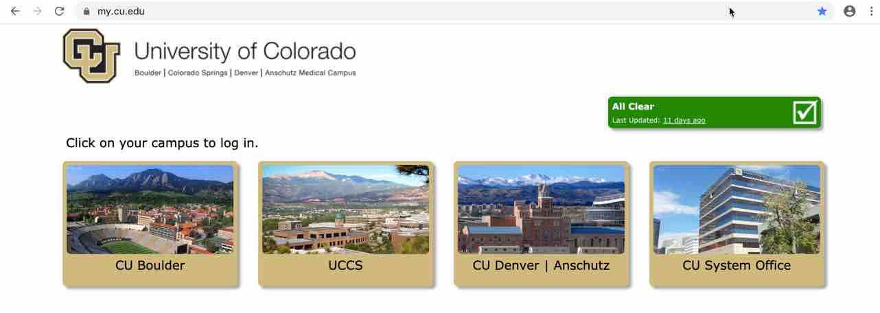 my.cu.edu log in image