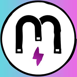 Moon Magnet Music Logo.