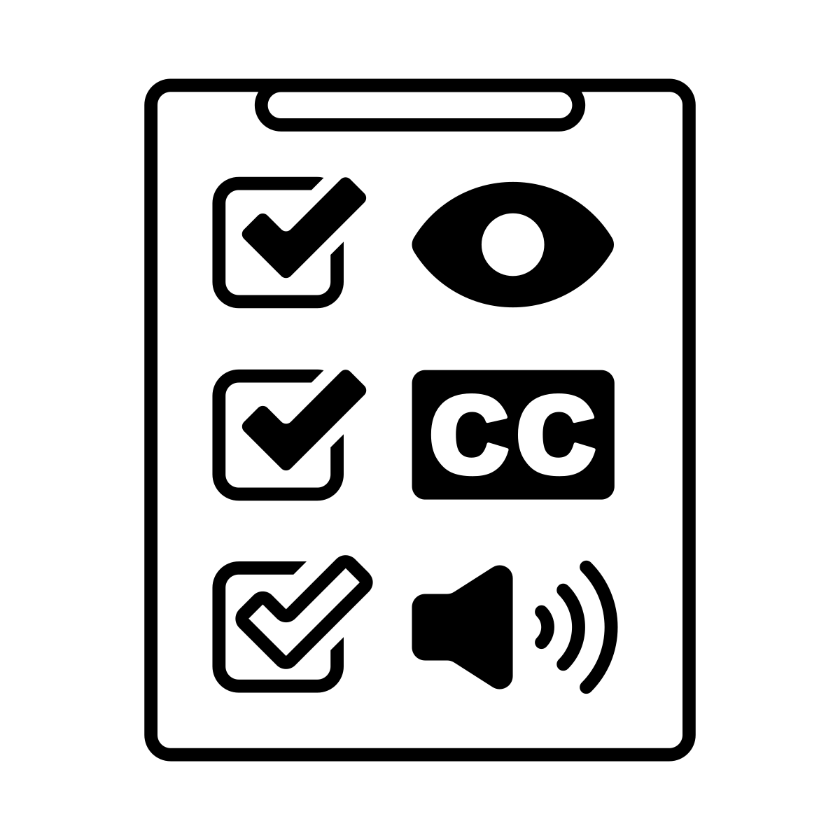 Accessibility Design and Testing Icon