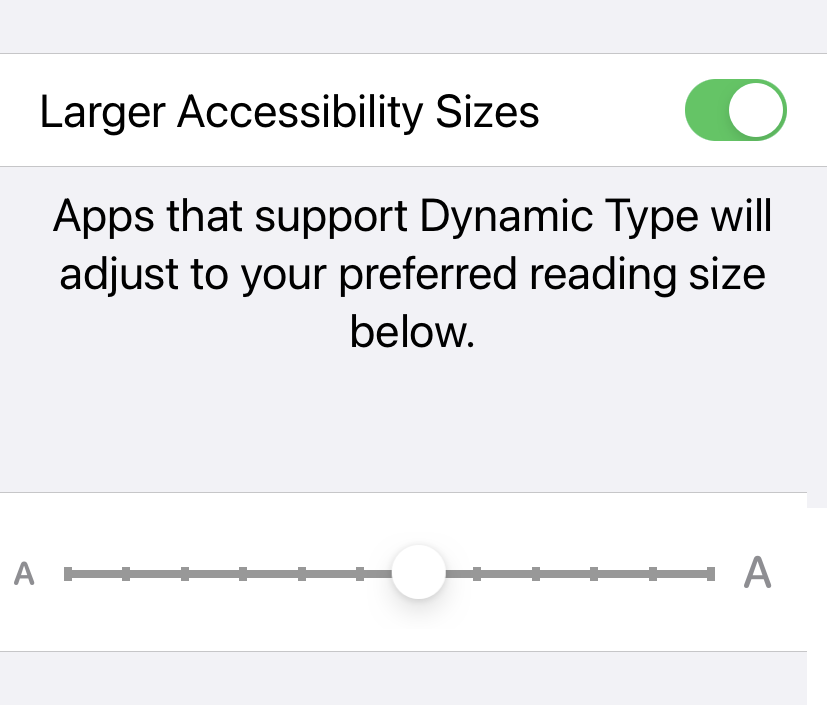 enable hover text press command to enable large text view under the cursor