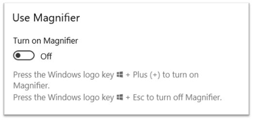 Turn of Magnifier